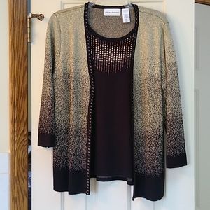 Alfred Dunner dressy Twofer, size S